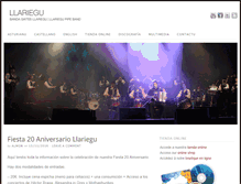Tablet Screenshot of llariegu.com